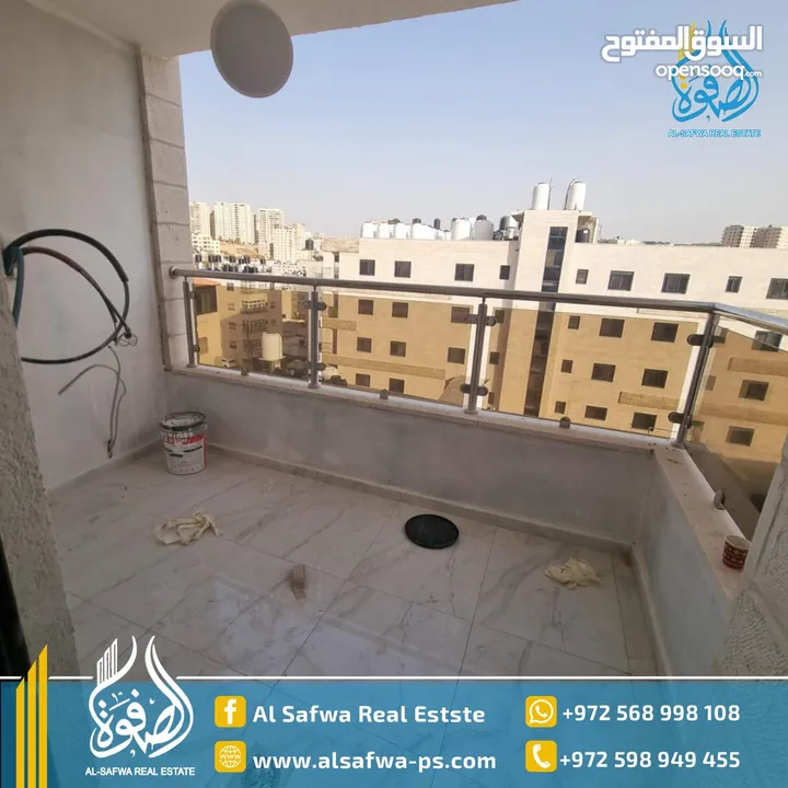 شقق جديده مميزة للايجار سوبر ديلوكس ام الشرايط قرب قاعات دير طريف الايجار سنوي