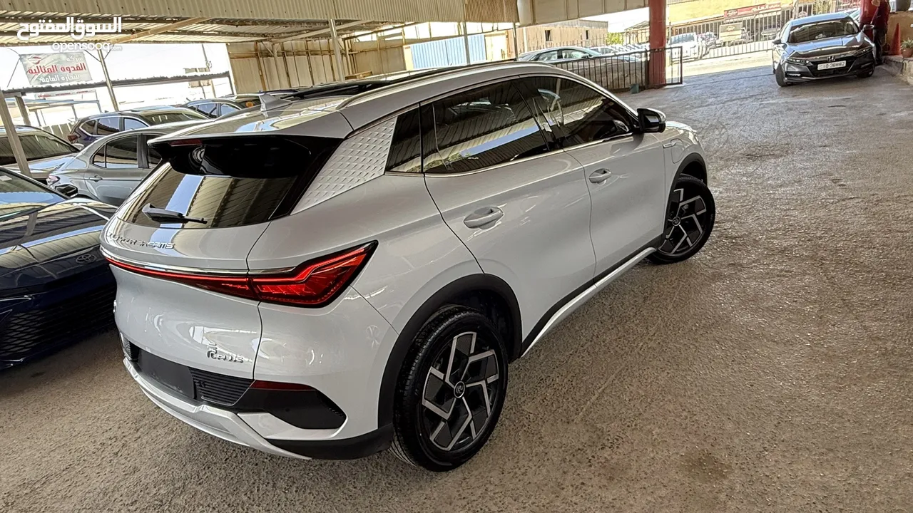 BYD_YUAN_PLUS_ADVANCED_2023  ممشى قليل 11500 كيلو فقط  فحص اتوسكور 94