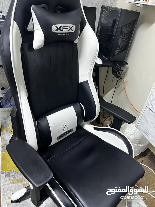 Gaming chair كرسي العاب Xfx gtr400 White   model بسعر حرق جدًا