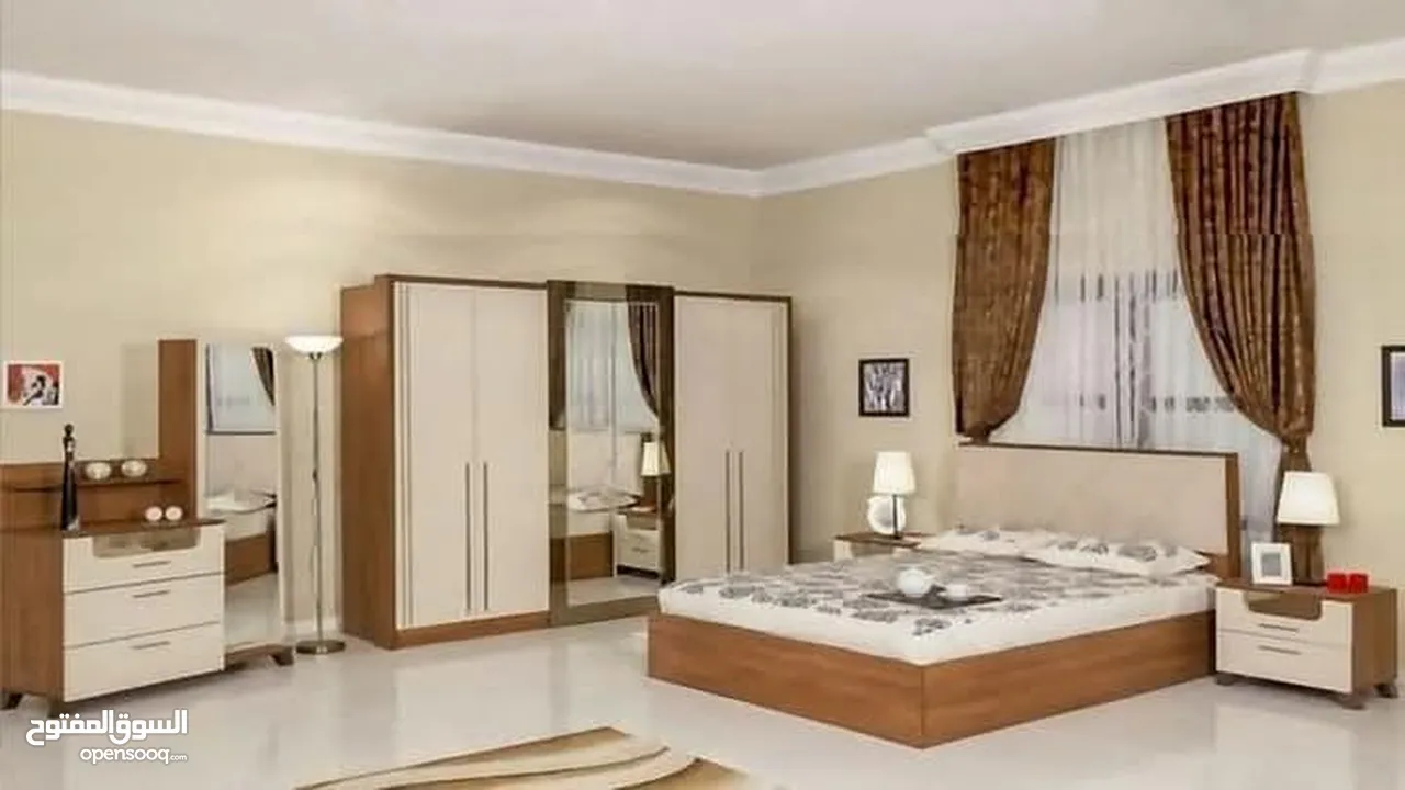تفصول حسب الطلب  حدث موديلات غرف النوم   والموبيليا الحديثه بارقي وافخم  المواصفات