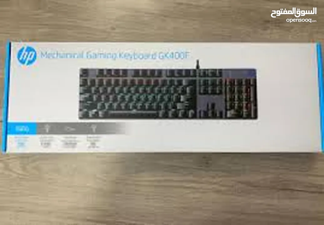 GK400F keyboard hp Mechanical Gaming كيبورد جيمنج من اتش بي مواصفات ممتازة مضيئ