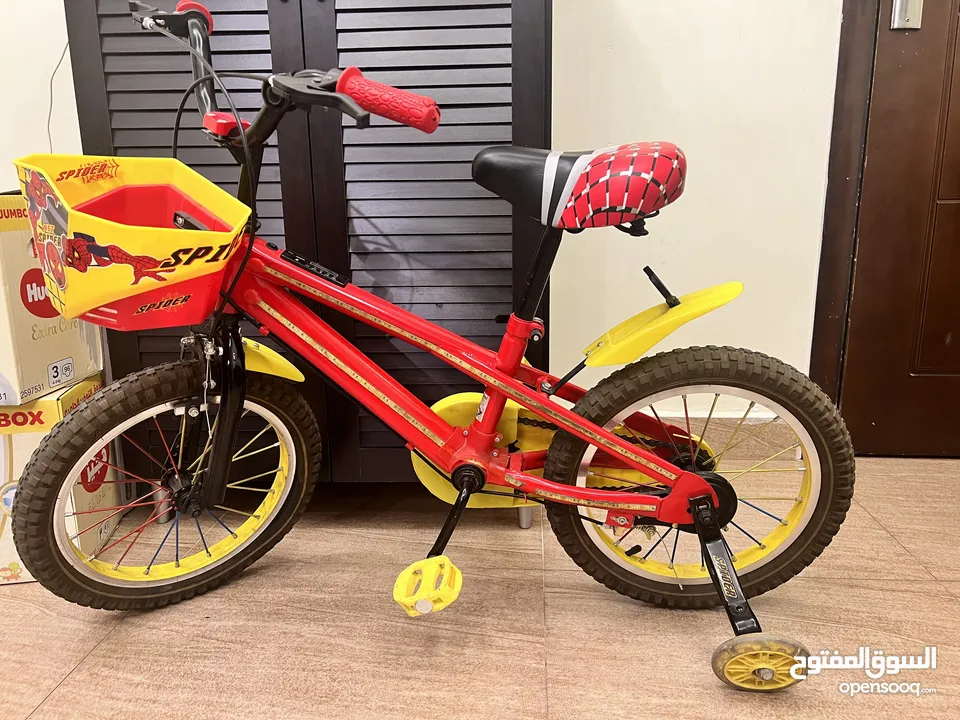 Bicycle for kids -spiderman