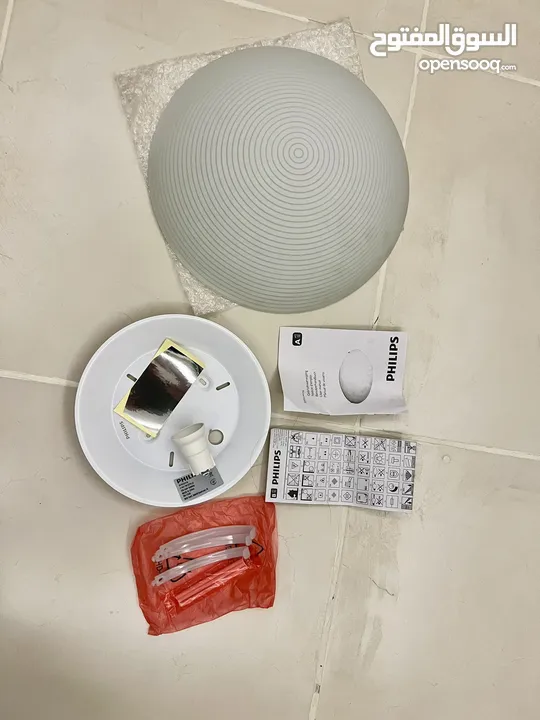 إنارة سقف PHILIPS أصلية – جديدة بالكرتونة – جودة عالية وتصميم أنيق