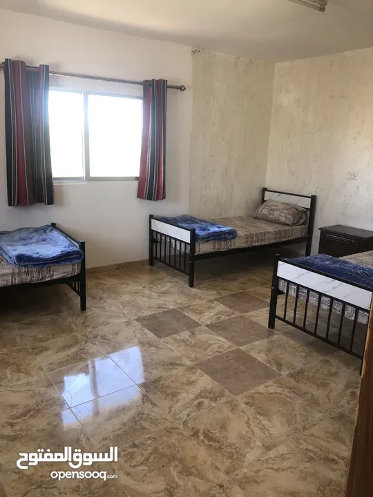 منزل منعزل مع حديقة فواكه 3 غرف صاله مجلس بلكون مطبخ مجهز مواقف سيارات