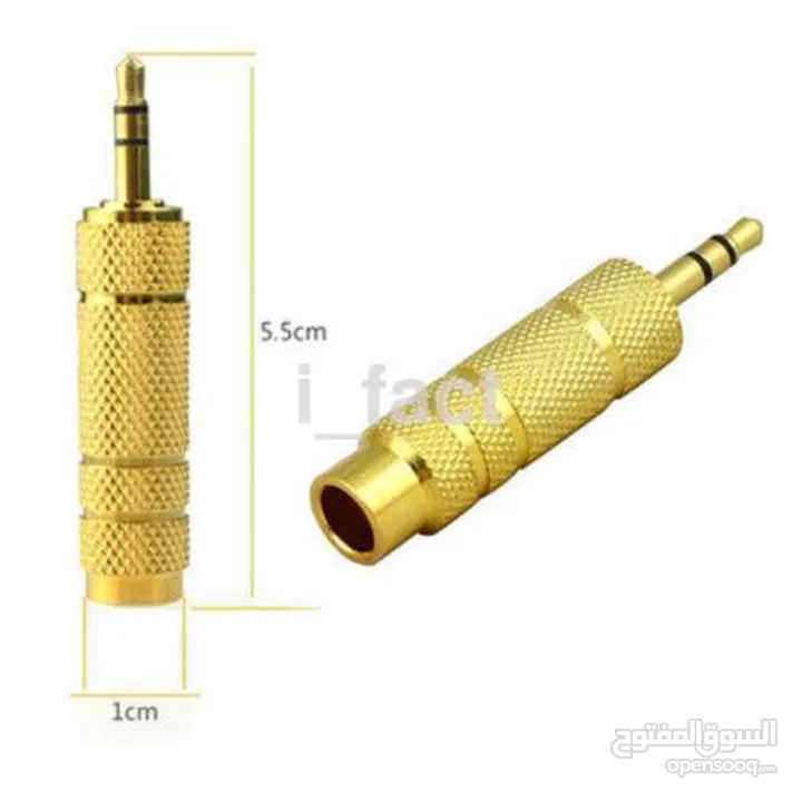 3.5mm Male - 6.5mm Female Plug