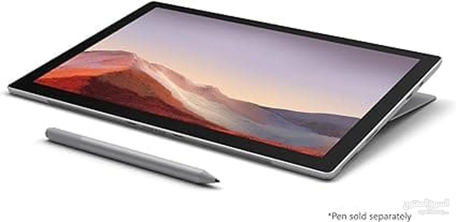 Surface Pro 7 i5 – 8GB RAM – 128GB SSD مع القلم والكيبورد – مستعمل بحالة ممتازة