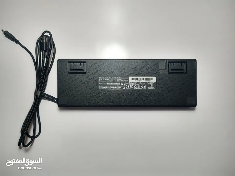 Used Razer Huntsman Mini “red switch” keyboard and Logitech g502x mouse for sale (IN GOOG CONDITION)