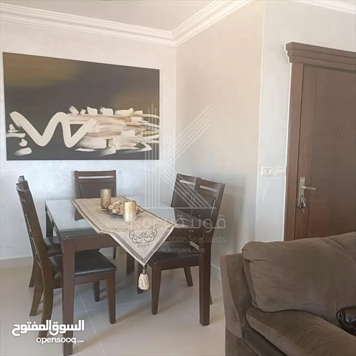 Furnished -Roof Floor Apartment For Rent In Amman- Dair Ghbar