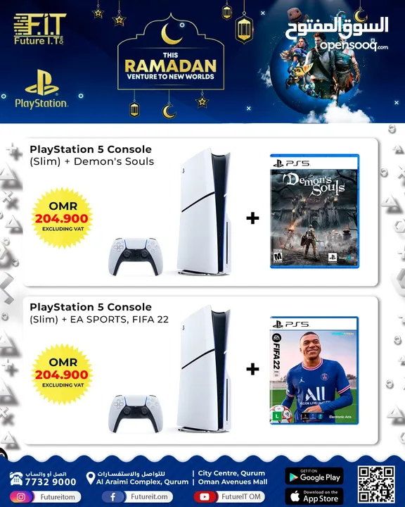 Sony ps5 slim  1TB COMBO OFFER