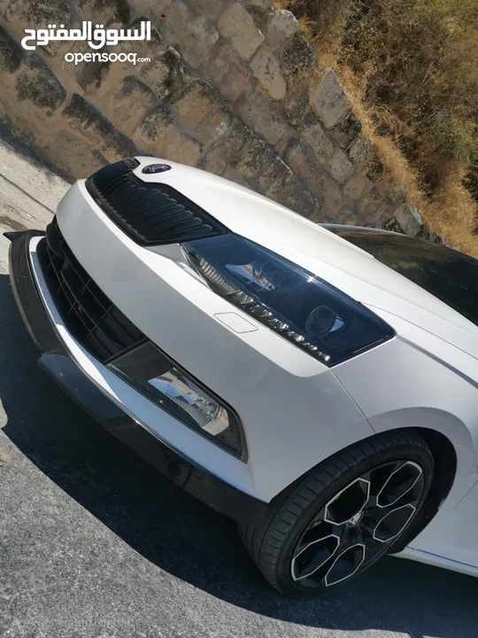 سكودا فابيا اوتومات بنزين ماتور 1200 تيربو ترخيص 2017