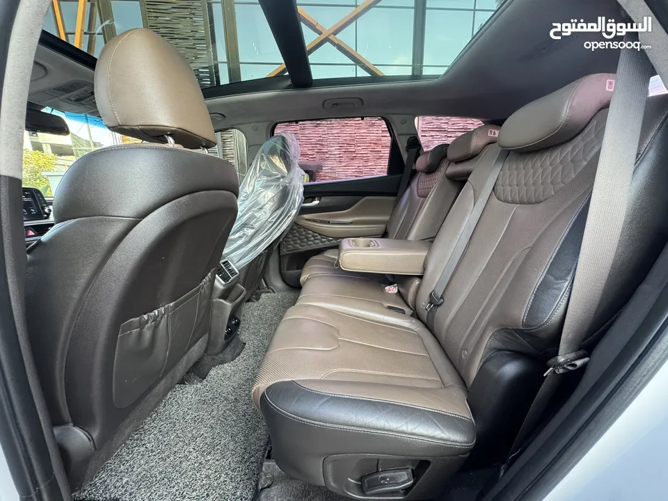 فرصة نادرة – Hyundai Santa Fe بانوراما  (6+1 مقاعد أصلية) عداد قليل و أصلي و فحص نخب one million