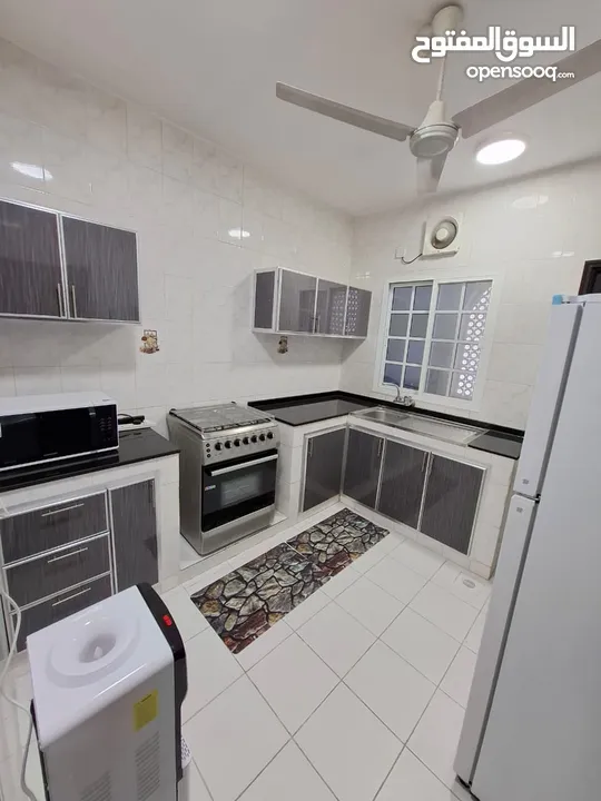 Spacious two bedrooms apartment for rent in a prime location in Madinat Qaboos behind Oasis