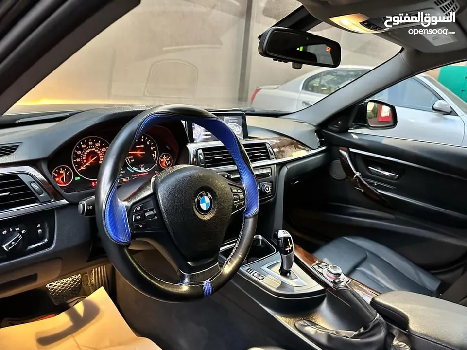 BMW 335i 2013 للبيع اعفاء طلاب او دبلوماسيين هايبرد