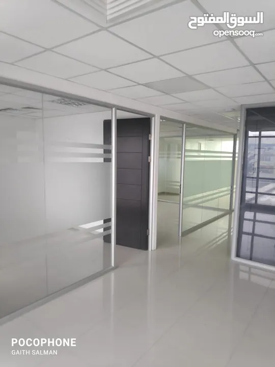 مكتب للايجار تشطيب سوبر ديلوكس مساحة 400م