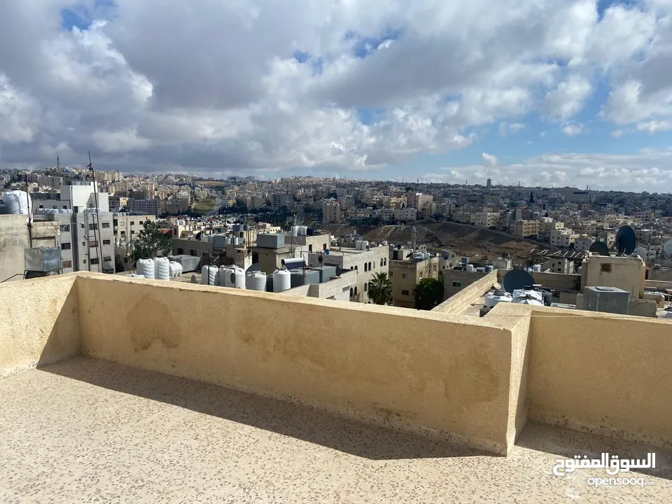 روف مفروش للايجار في جبل الحسين شارع طبريا