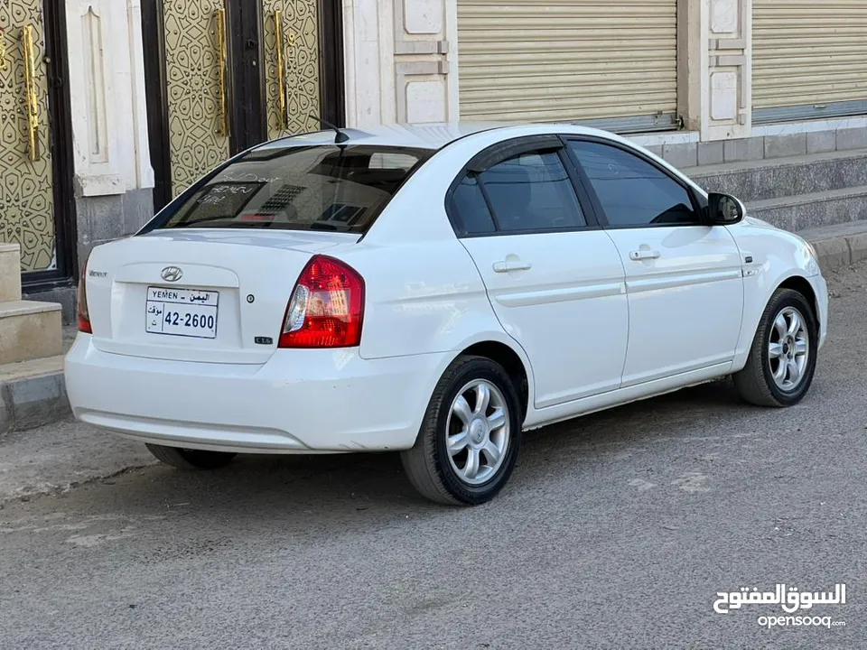 هيونداي اكسنت كوري  2006 بضاعه مكرتن بسعر 4200 دولار