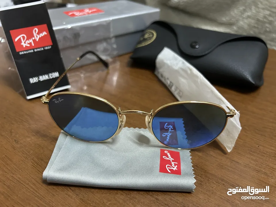 نظارة ريبان اصليه، لم تلبس غير مرة للبيع المستعجل Rayban