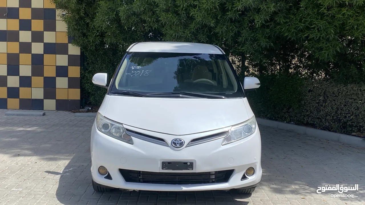 Toyota Previa, 2018 model, 2.4 Engine, خليجي