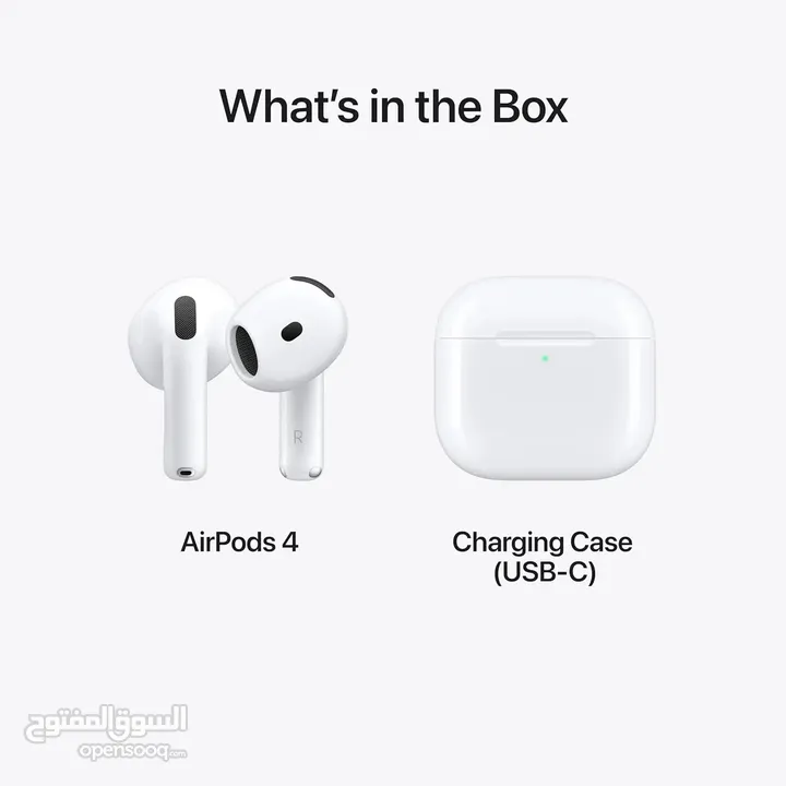 جديد سماعة ابل اصلية الجيل الرابع Air pods 4 متوفر لدى سبيد ستور