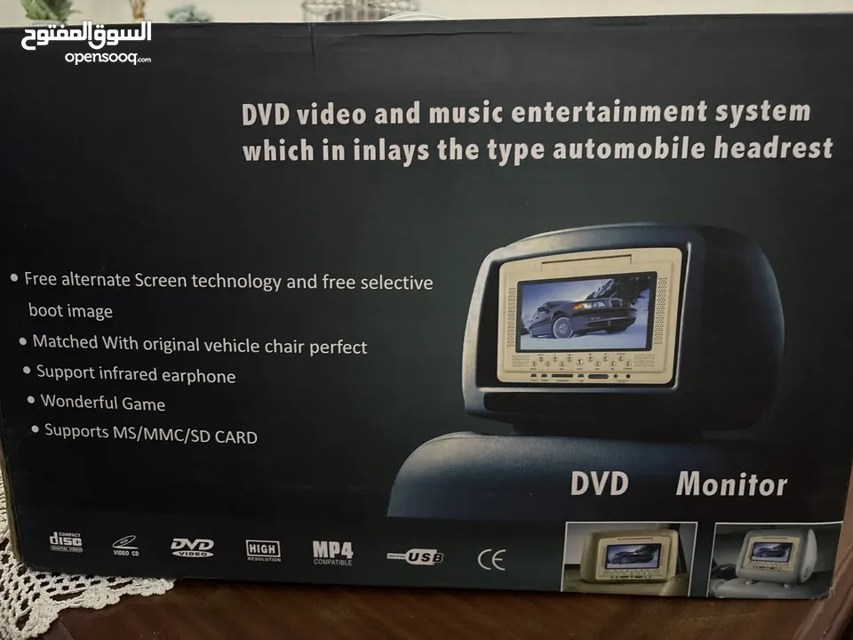 شاشات ركاية رأس DVD