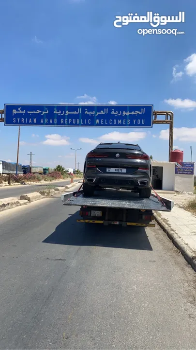 شحن سيارات من السعودية إلى الاردن عمّان
