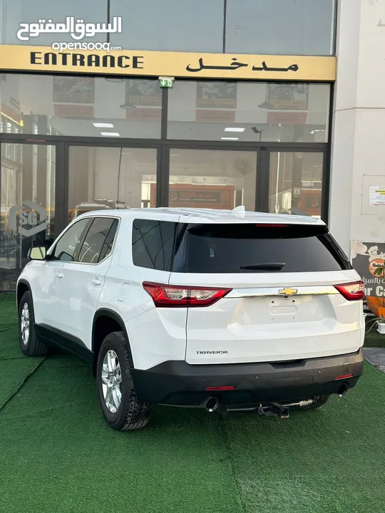 شيفرولية ترافلس ابيض ال تي 2019 Chevrolet traveres white Lt 2019