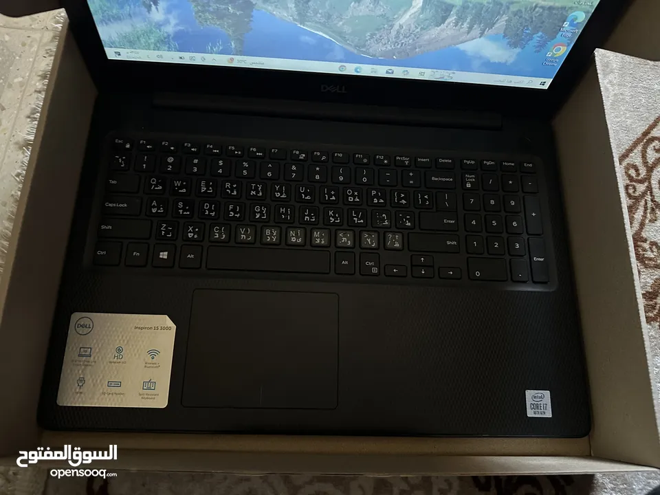 لابتوب dell جيل عاشر i7 شاشة لمس تتش بحالة الجديد سعرر حررق