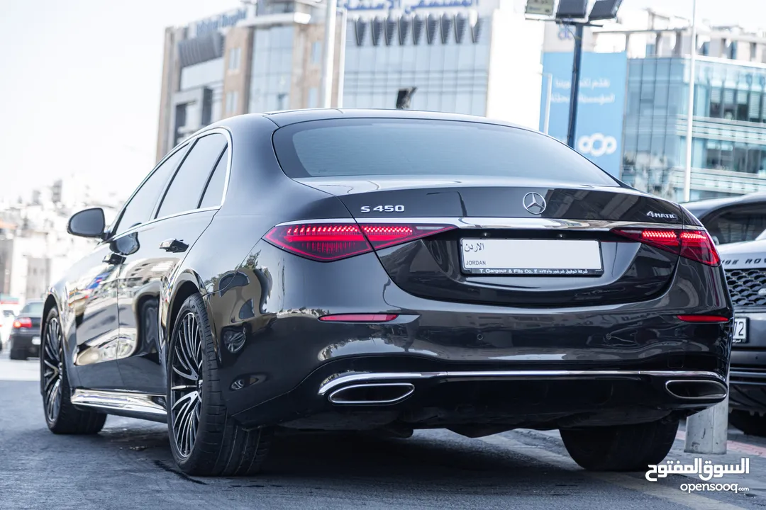 Mercedes S450 2022 Amg kit Mild hybrid 4matic    السيارة وارد الشركة و قطعت مسافة 64,000 كيلو