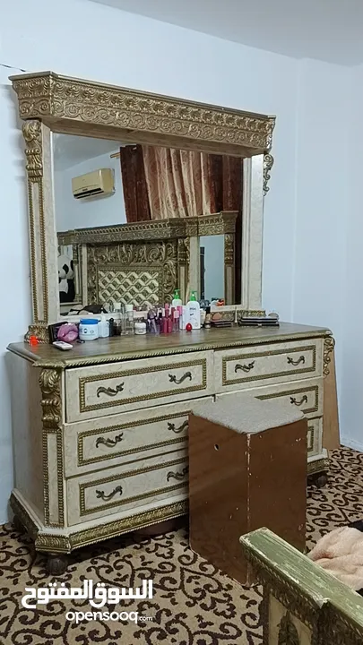 غرفة نوم مستعمله جديد