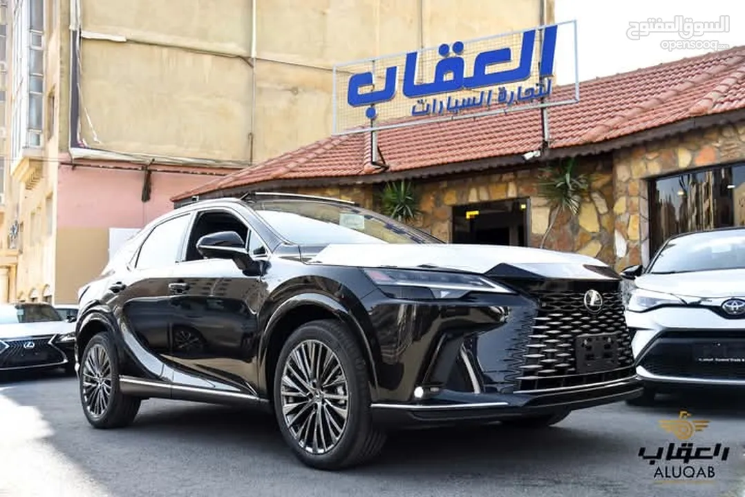 لكزس RX350 L2 2024 مع الميزات المتطورة والفخمة لون اسود ميتالك مميز