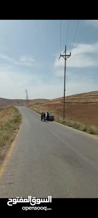 ارض للبيع 10 دونمات واجه 100 متر على شارع 20 معبد تبعد عن اشاره بلعما 1500 متر