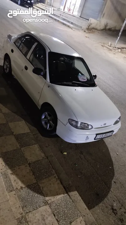 سياره اكسنت  موديل 96  4 جيد في ملاحظة  كندشن حامي بارد  ترخيص سنه كامله  كوش ك جديد  مكنيك كهرباء