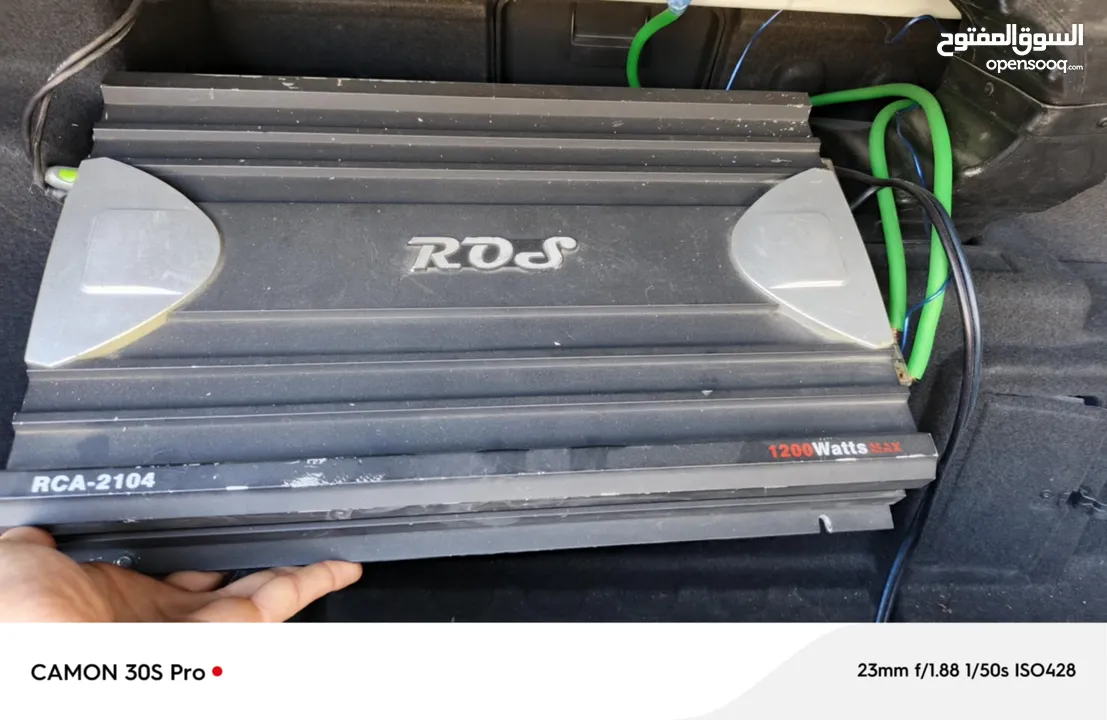 سستم اوڤر 1600w جهاز سعودي 1200w 4 مداخل صندوق ماسوره وصلات اصليه