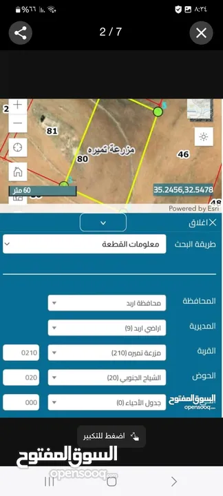 5 دونمات في النعيمه ثمن القطعة كامله الشياح الجنوبي مزرعة تميره