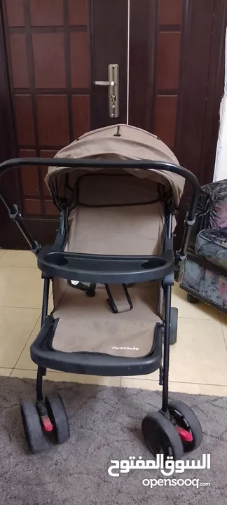عرباية اطفال مع تخت