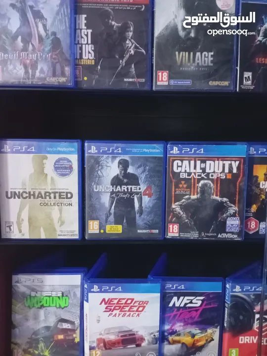 سيديات بلايستيشن فور  و فايف PS4 &PS5 CD.S