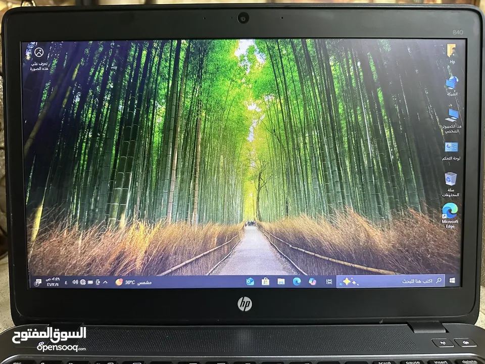 لابتوب hp بزنس i5 ورام 8 جيجا شبه جديد وبسعرر ممتاز