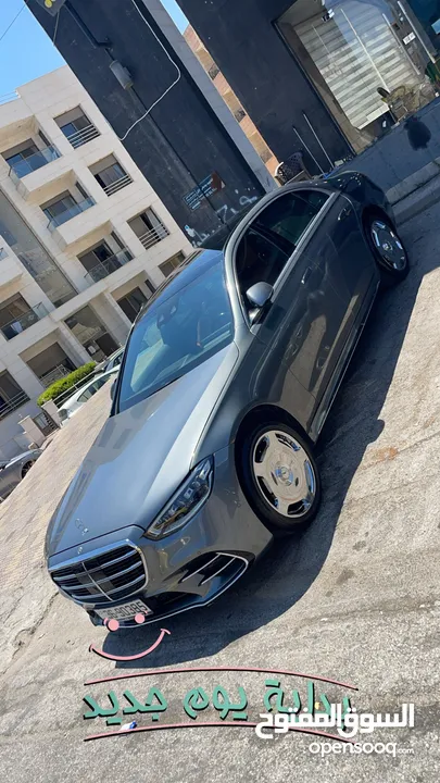 مرسيدس S500 S450 جديدة للايجار