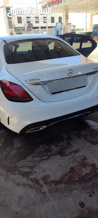 مرسيدس بنز C300e هايبرد ـ plug in  وارد المانيا مالك أول من المانيا