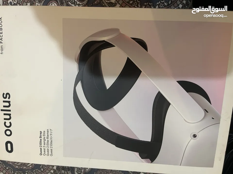 Vr Oculus Quest 2 - Elite Strap كفر اصلي جديد غير مفتوح من شركه اوكلس 2