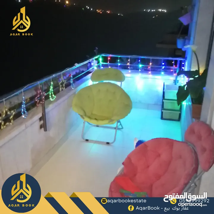 شقة مميزة بإطلالة دائمة وجميلة للبيع