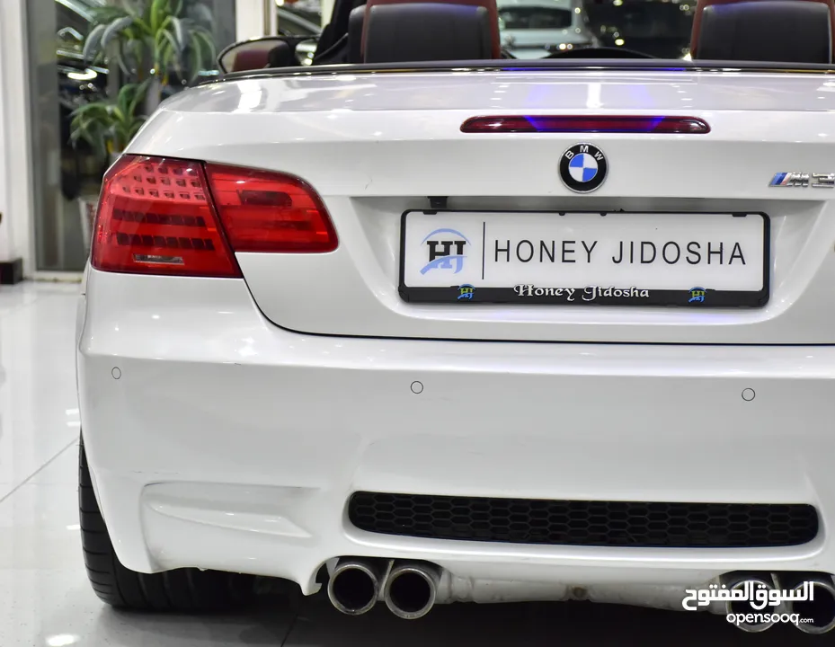 BMW M3 Convertible ( 2011 Model ) in White Color GCC Specs