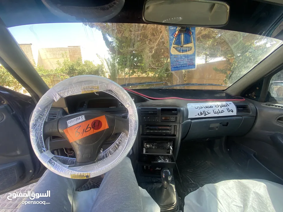 كيا سيفيا موديل 1994محولة 1996 للبيع  مرخصة سنة ومدهونه جديد ومعموللها صيانه