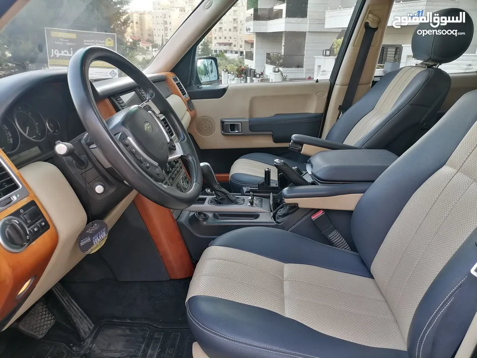 رنج روفر فوج Range Rover Vogue محول 2012 للبيع مع الرقم بسعر مغري