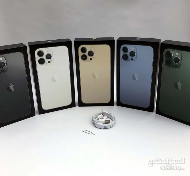 iPhone 13 Pro Max (128GB/256GB) ايفون 13 برو ماكس جديد كفالة لمدة 12 شهر