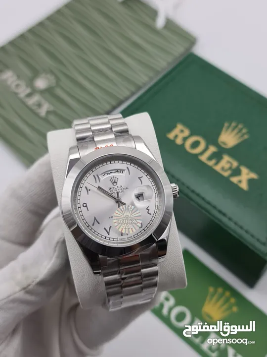 ساعه رجالي ماركة رولكس ماستر كوالتي سمرينا بيبسي ديتونا داي ديت بجوده عاليه جدا متوفر جميع الاصدارات