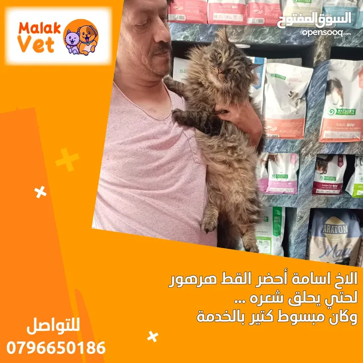 خدمات بيطرية متكاملة للحيوانات الاليفة