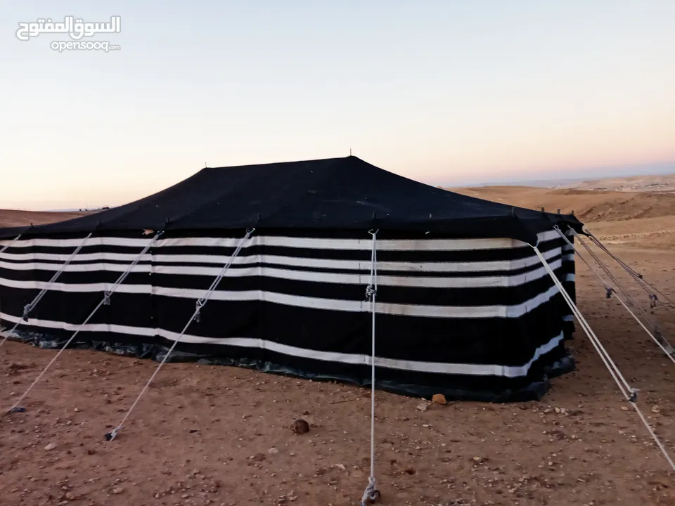 خيم شعر تراثيه  مساحة 8م×4م ويوجد مساحات أخرى حسب الطلب  خيم جديده لا يوجد مستعمله