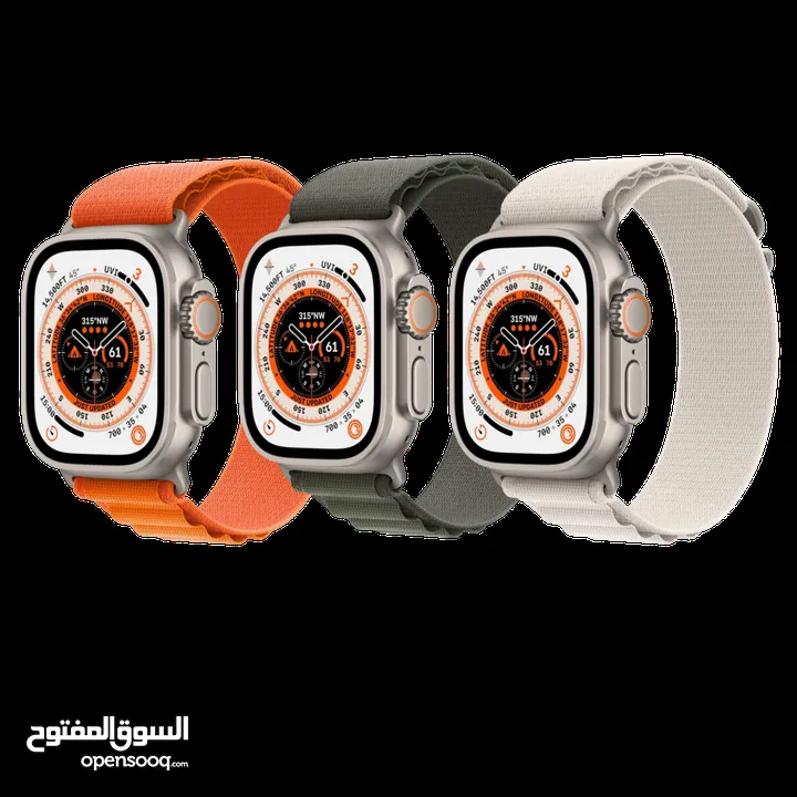 APPLE WATCH ULTRA 1 ( 49MM ) NEW /// ابل واتش الترا 1 حجم 49 مم الجديده