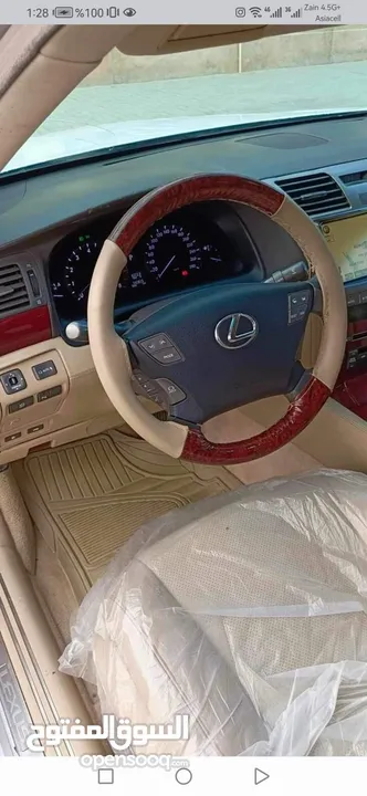 لكزز LS 460 L VIP 2007 فول السيارة تبريد تدفئة كشنات امامي خلفي تبريد امامي خلفي كشنات  175ورقه